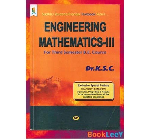 Engg Mathematics-III By Dr.K.S.C